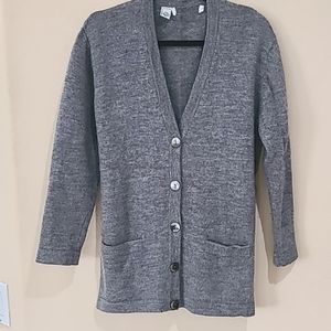 Classic Wool V-neck Cardigan